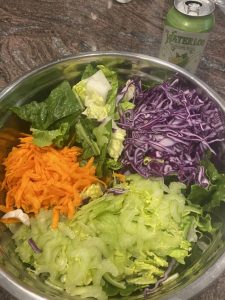 Colorful Lectin Free Salad