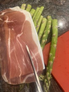 Asparagus Wrapped with Prosciutto