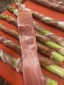 Asparagus Wrapped with Prosciutto