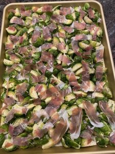 Brussels Sprouts with Prosciutto