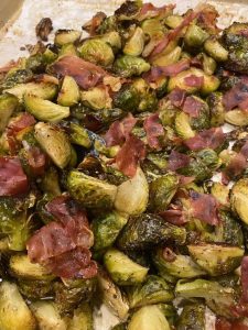 Brussels Sprouts with Prosciutto