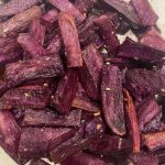 Roasted Asian Purple Potatoes