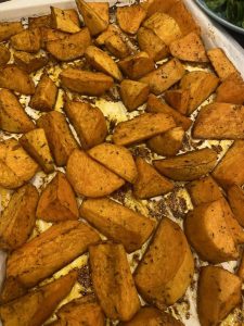 Roasted Sweet Potatoes