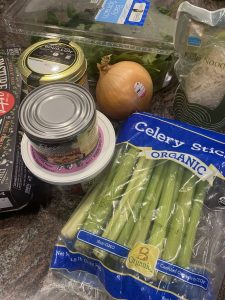 Asian Veggie and Seaweed Noodle Soup