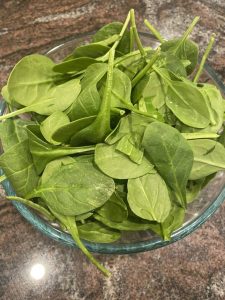 Cassava Spinach Tortillas