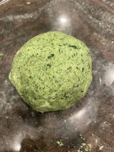 Cassava Spinach Tortillas