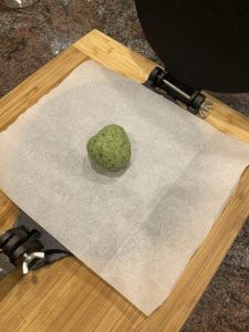 Cassava Spinach Tortillas