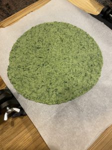 Cassava Spinach Tortillas