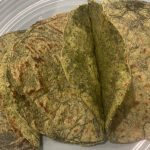 Cassava Spinach Tortillas