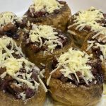 Roasted Mushrooms with Dijon and Romano