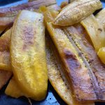 Pan Fried Green Plantains