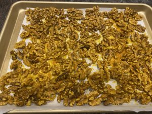 Roasted Walnuts with Turmeric