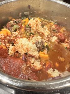 Bison and Millet One Pot Meal