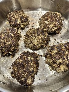 Hemp Mushroom Burgers